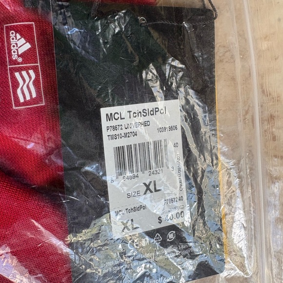 Adidas Golf Shirt Size XL - Picture 2 of 3